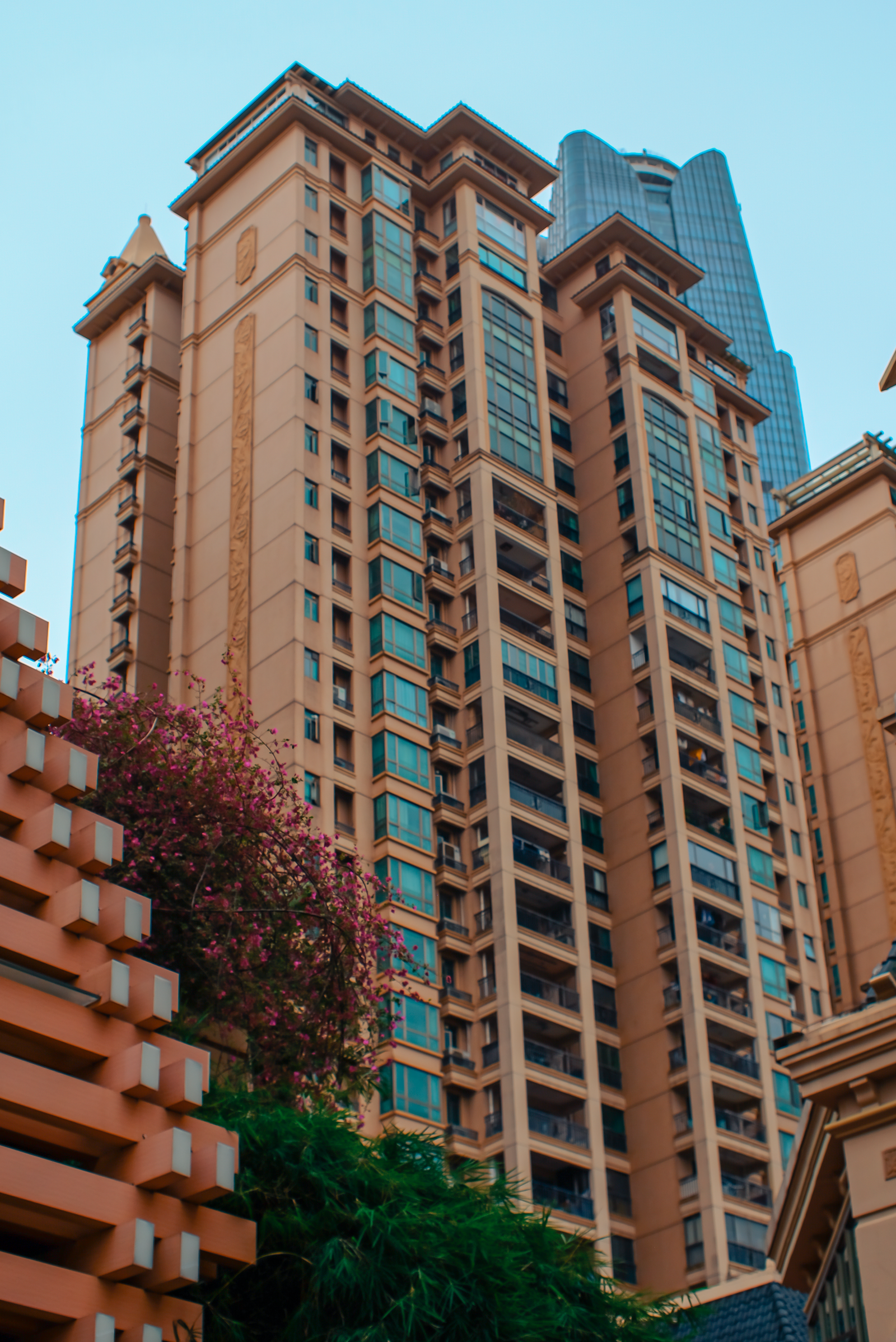 Modern residential tower in Santo Domingo